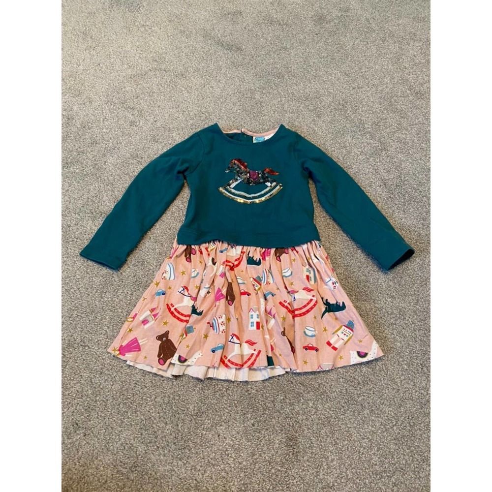 Mini Boden size 4/5 girls Rockinghorse dress